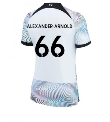 Liverpool Alexander-Arnold #66 Bortedrakt Kvinner 2022-23 Kortermet